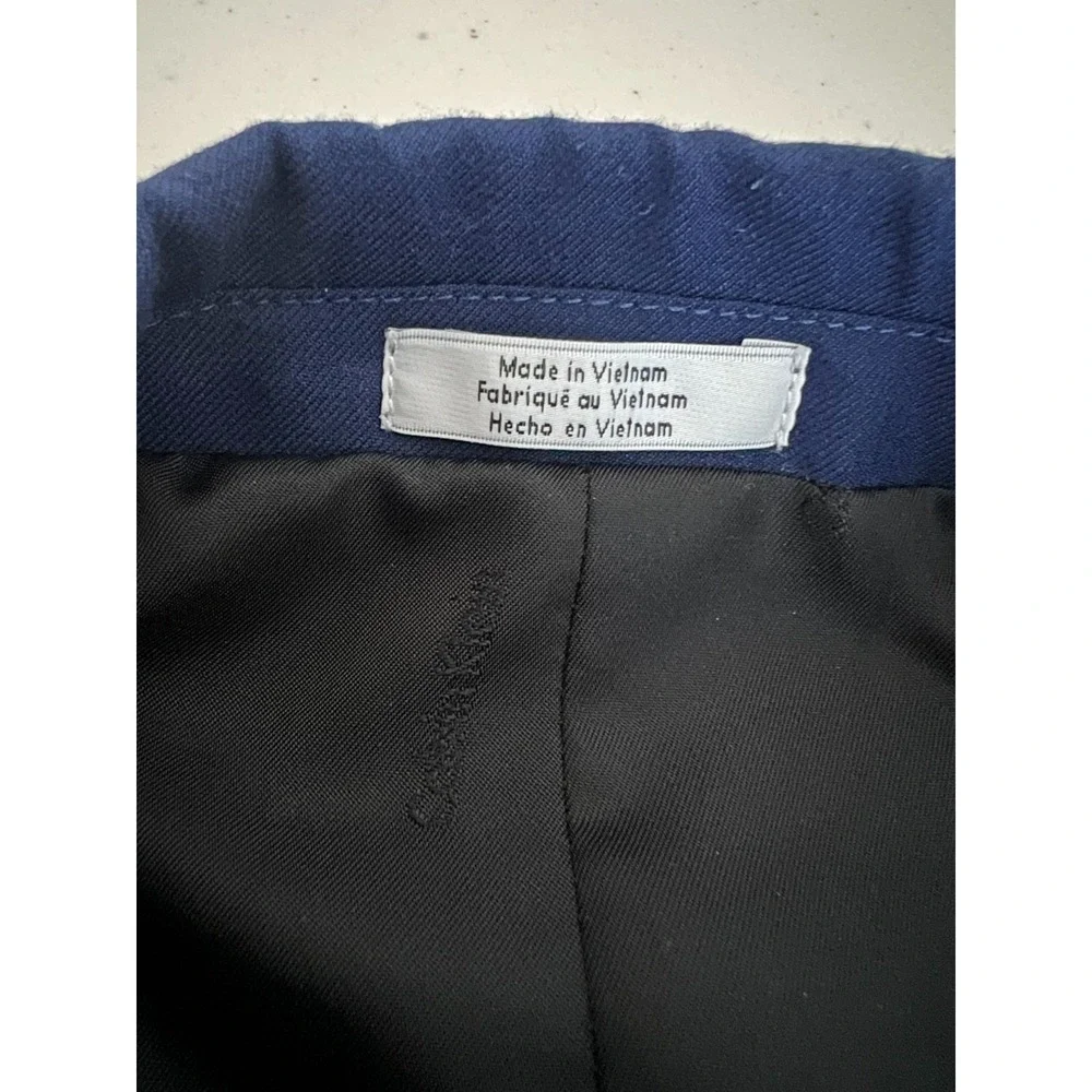 Calvin Klein Boys Infinite Stretch Blazer 12 Regular Suit Jacket Sportscoat Wool